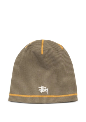 Stüssy Waffle Skullcap beanie hat - Green