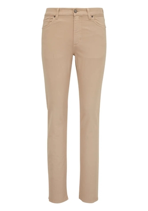 Zegna slim-cut leg trousers - Neutrals