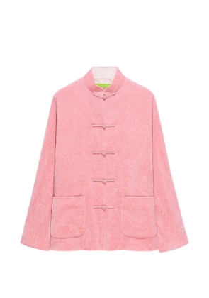 Shanghai Tang knotted-button pocket jacket - Pink