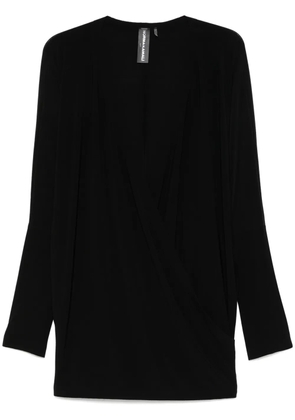 Norma Kamali Dolmain mini dress - Black