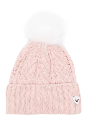 Rossignol Mady cable-knit beanie - Pink