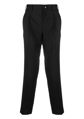 Dell'oglio pleat detailing wool tailored trousers - Black