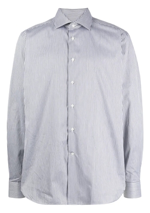 Corneliani striped cotton shirt - Grey