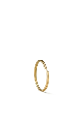 Shihara 18kt yellow gold Double Hoop 20 single earring