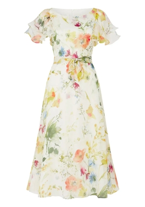 JANE Star silk dress - Neutrals