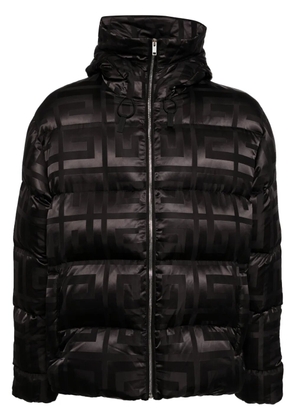 Givenchy logo-print puffer jacket - Black