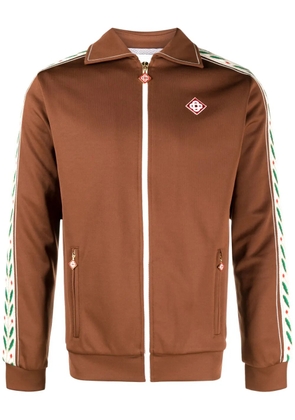 Casablanca Laurel track jacket - Brown