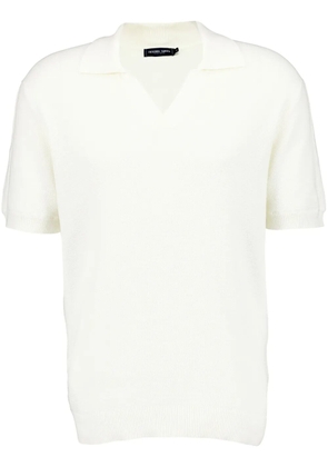 Frescobol Carioca knitted polo shirt - Neutrals