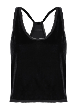 Osklen velvet top - Black