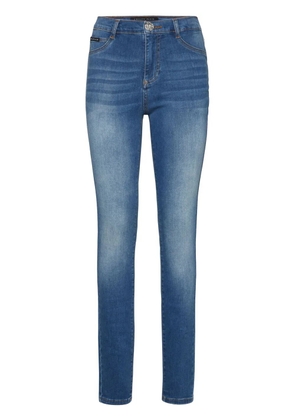 Philipp Plein high-waist jeggings - Blue