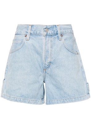 AGOLDE Magda denim shorts - Blue