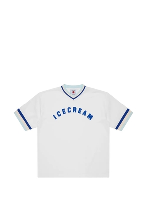 ICECREAM v-neck t-shirt - White