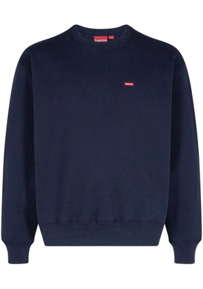 Supreme small box logo sweatshirt - Blue