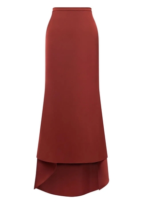 Philosophy Di Lorenzo Serafini asymmetric maxi skirt - Red