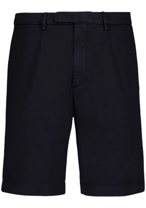 Boglioli cotton relaxed shorts - Blue