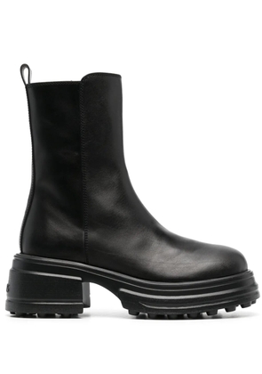 Tod's Gomma 84k leather boots - Black