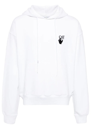 Off-White graphic-print cotton hoodie