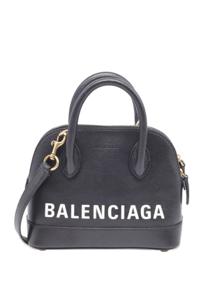 Balenciaga Pre-Owned xxs Ville leather tote bag - Black