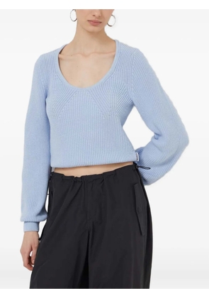 HUGO U-neck sweater - Blue