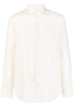 Frescobol Carioca linen long-sleeve shirt - Neutrals