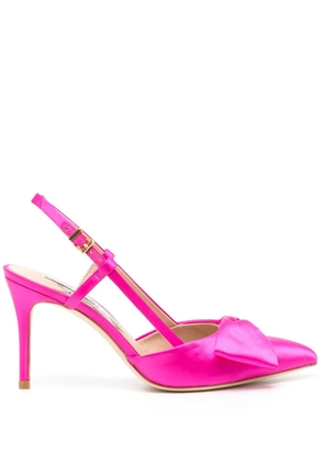 Sachin & Babi Lenox 90mm bow-detail pumps - Pink