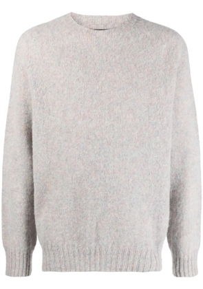 Howlin' crew-neck wool jumper - Grey