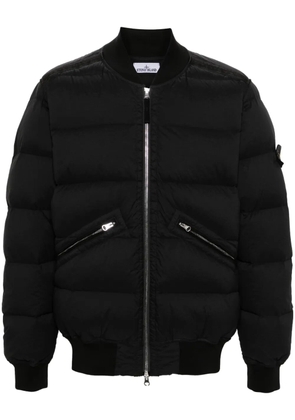 Stone Island Compass-badge padded jacket - Black