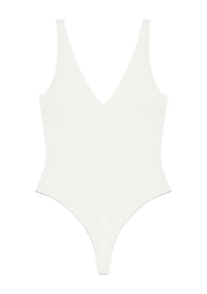 ENTIRE STUDIOS V-neck bodysuit - Neutrals