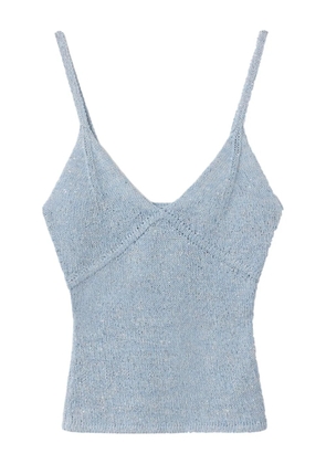 Asta Resort Carolina v-neck top - Blue