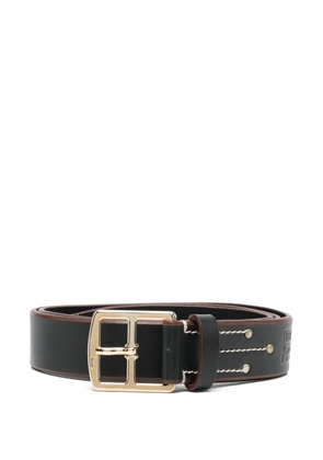 Gianfranco Ferré Pre-Owned 1990s buckled leather belt - Brown