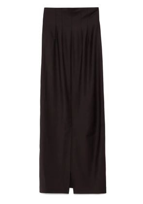 REMAIN high-waisted maxi skirt - Brown