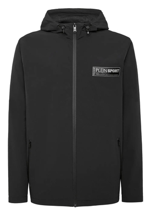 Plein Sport K-Way hooded jacket - Black