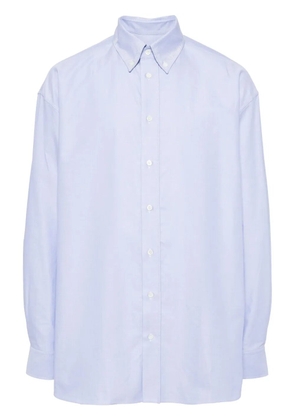 Marni long-sleeve cotton shirt - Blue
