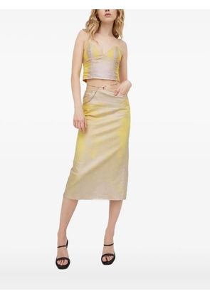 Diesel V-neck strap top - Pink