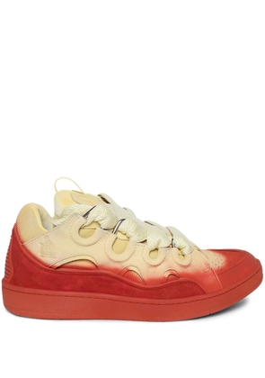 Lanvin Curb radiant spray-effect sneakers - Neutrals