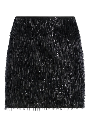 Cinq A Sept Leia embellished mini skirt - Black