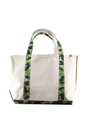 SAINT MXXXXXX x BAPE camouflage-print tote bag - White
