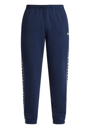 Lacoste logo-tape track pants - Blue