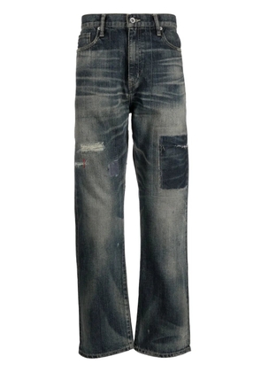 Neighborhood Savage ripped jeans - Blue