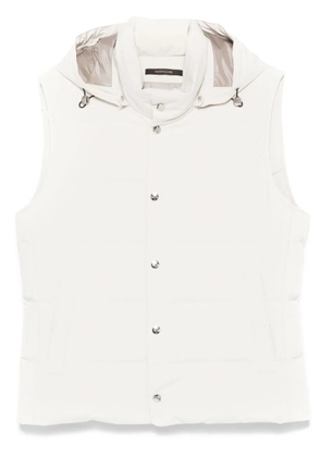 Montecore quilted gilet - White