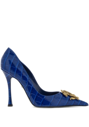 Roberto Cavalli leather pumps - Blue