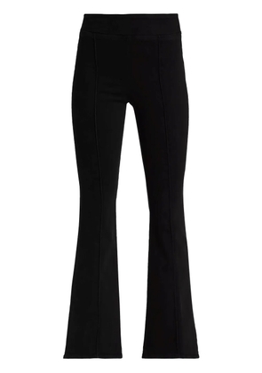 FRAME The Jetset Flare Pintuck jeans - Black
