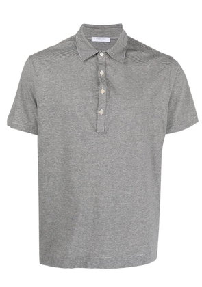 Boglioli striped polo shirt - Black