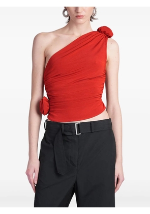 Magda Butrym one-shoulder top - Red