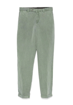 Berwich belt-loops trousers - Green