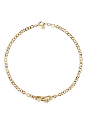 Philipp Plein chain-link Edge necklace - Gold