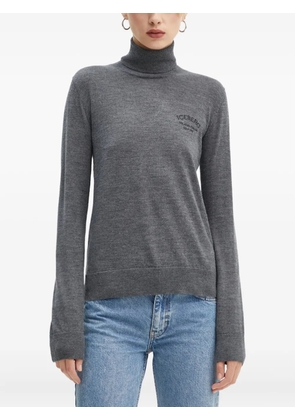 Iceberg roll-neck logo-detail sweater - Grey