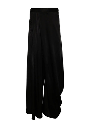 Julius Satin Dhoti pants - Black