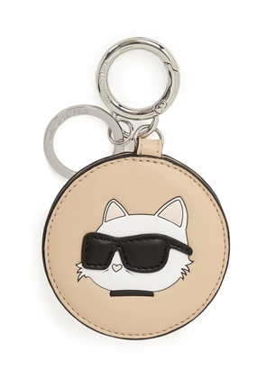 Karl Lagerfeld Ikon mirror keychain - Neutrals