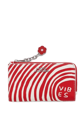 Marc Jacobs x David Shrigley flower-charm wallet - White